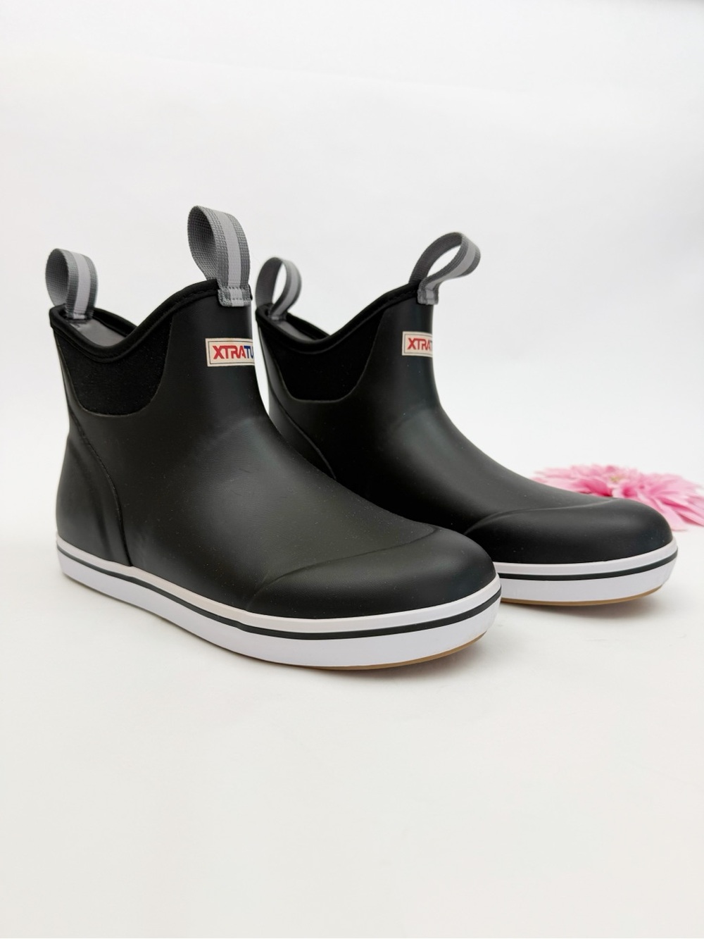 Xtratuf Women's 6" Ankle Waterproof Deck Boots Black